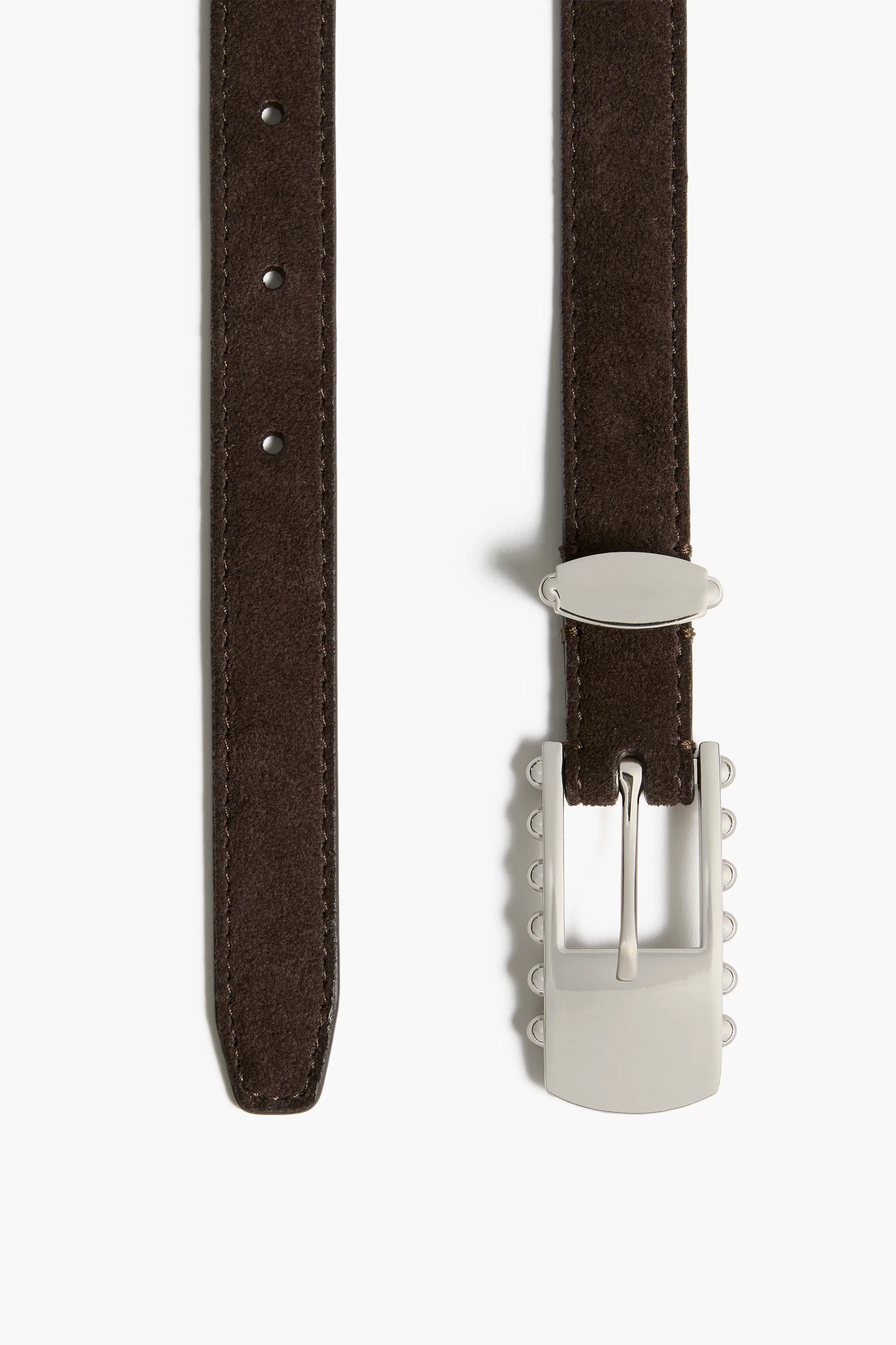 Elongated Studded Buckle Belt - Image 2