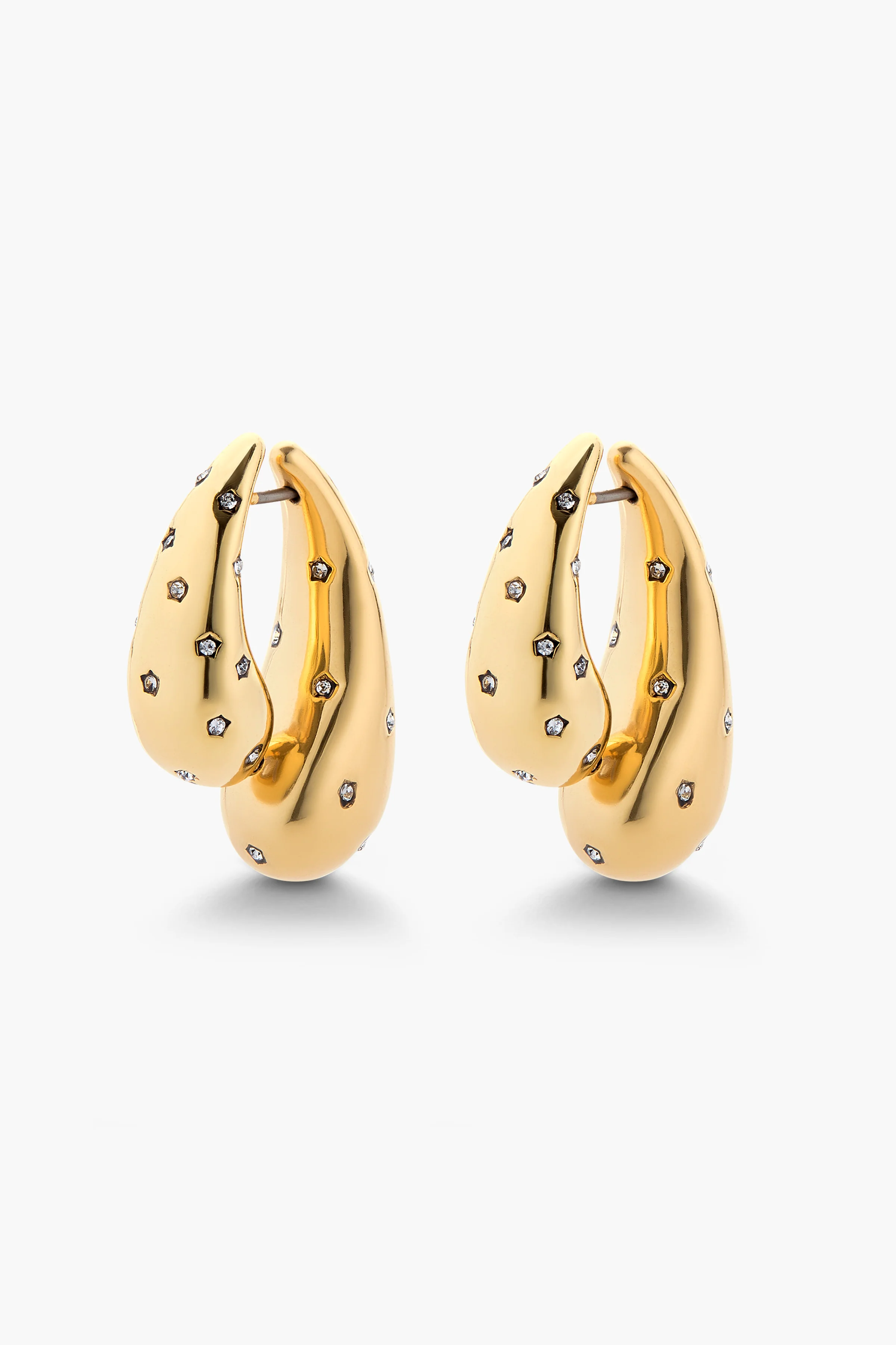Front Back Dangle Drop Earring